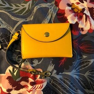 J Crew wallet key chain
